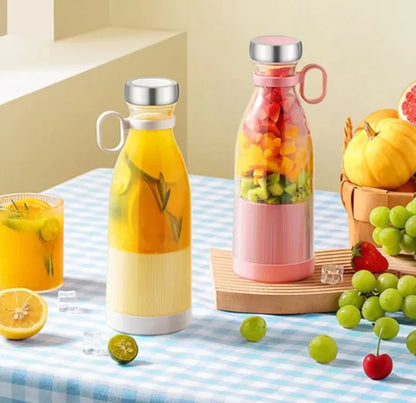 Premium Portable Electric Blender fresh juice Bottle Leakproof & Stylish